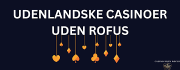Bedste Udenlandske Online Casino Find de Bedste Muligheder
